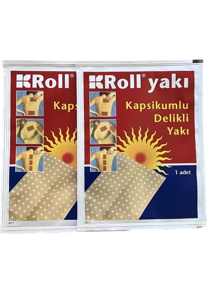 Delikli Kapsikumlu Yakı Bandı 2 Adet (12X18 Cm)