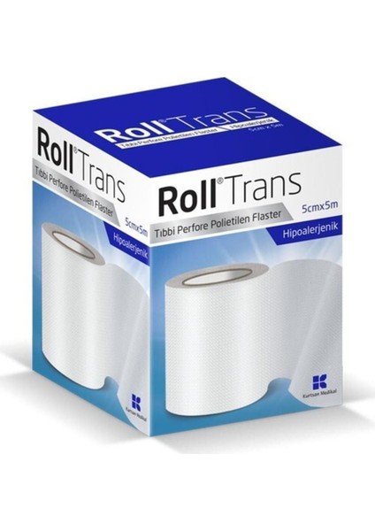 Trans Şeffaf Perfore Polietilen Flaster 5cm x 5m