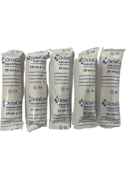 Hidrofil Sargı Bezi 10 cm x 1,5 M 10 Adet