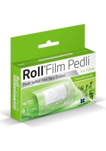 Film Pedli 5 x 7,2cm 10 Adet