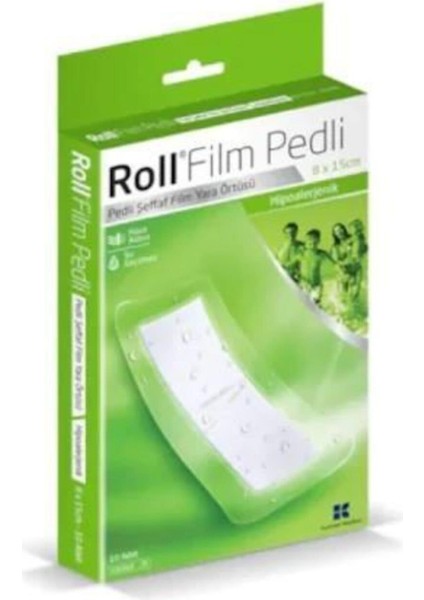 Film Pedli Şeffaf Film Örtüsü 8 x 15 cm