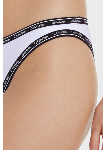 Logo Baskılı Bikini Altı KW0KW01993YCD Bayan Bikini Altı KW0KW01993 Ycd modelleri