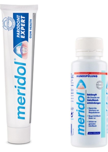 Hassas Diş Eti Bakımı Diş Macunu 75 Ml Parodont Exper + Gargara 100 Ml