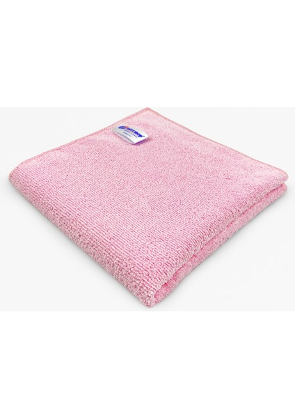 Mikrofiber Kalın Dokulu Genel Temizlik Bezi Pembe 40X40CM 10 Lu Paket fiyatları