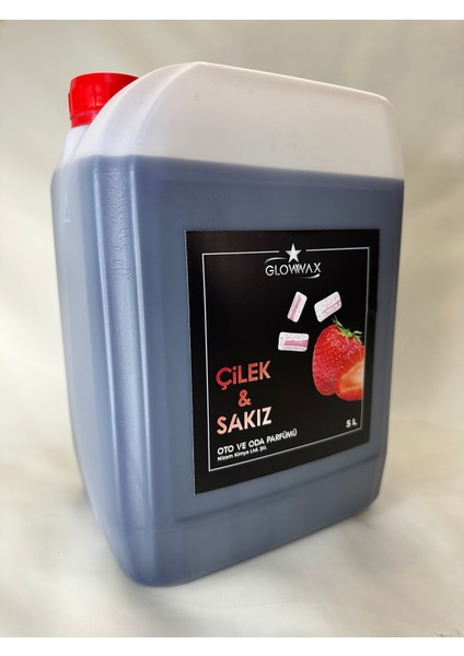Oto ve Parfümü Çilek&sakız Aromalı 5 L