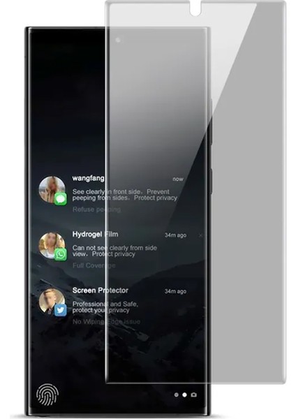 Samsung Galaxy S23 Ultra Full Ön Kaplama Koruma Filmi - AL3280