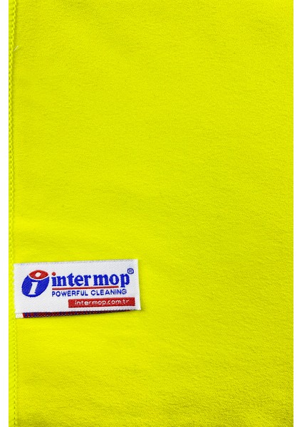 Mikrofiber Hassas Yüzey Temizleme Bezi Sarı 40x40cm