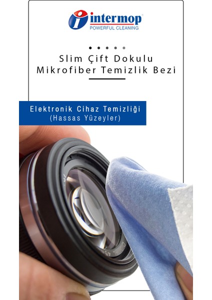 Slim Çift Doku Bez