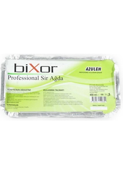 Kalıp Sir Ağda Azulen 450 Ml - Wax Azulen 450 Ml Bixor Kalıp Sir Ağda