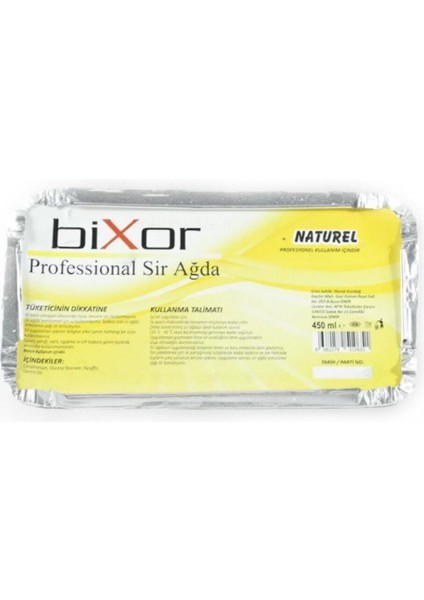 Kalıp Sir Ağda Naturel 450 Ml - Wax Natural 450 Ml Bixor Kalıp Sir Ağda