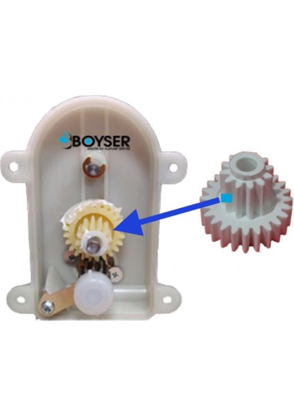 - K1260 - Blender Grubu - Çift Dişli (Hazne Kapağında)