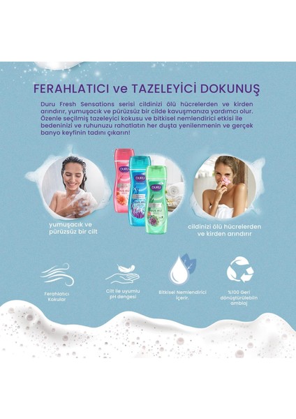 Fresh Sensations Kaktüs Çiçeği Duş Jeli 2X450ML modelleri