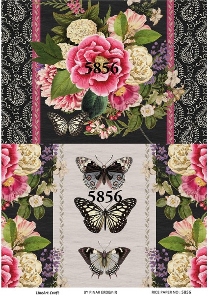 Pirinç Dekopaj Kağıdı LA-5856