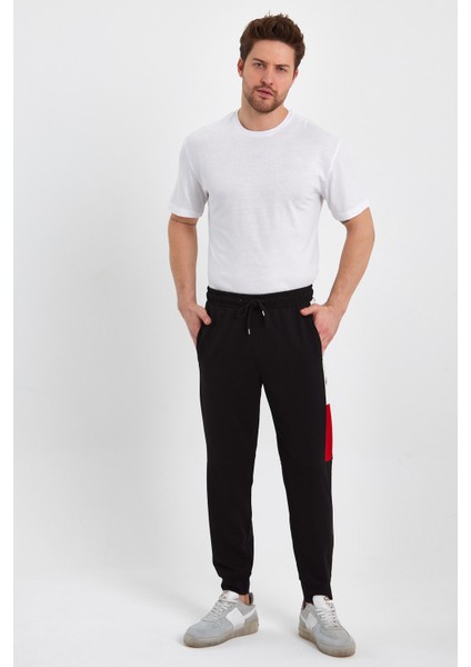 Erkek Garnili Regular/rahat Kalıp Eşofman Altı