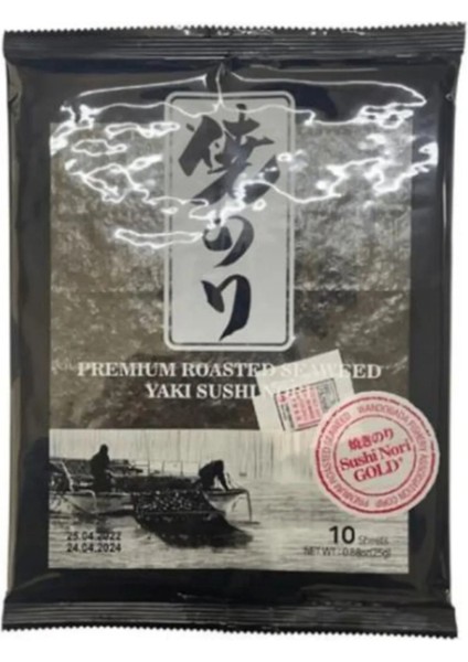 Yaki Nori Sushi Yosunu 10 Yaprak