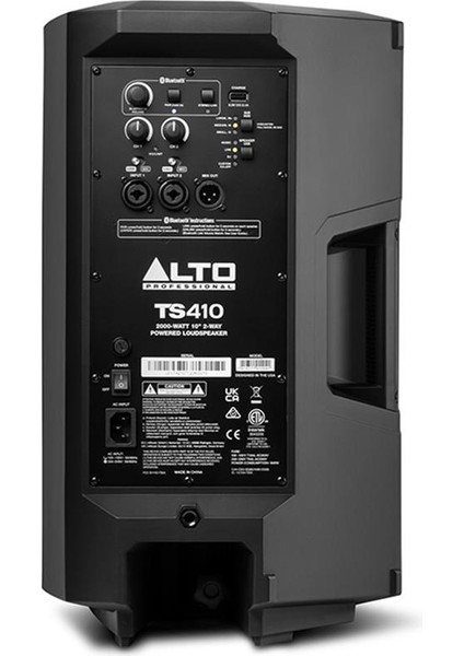 ALTO TS410  10” 2000 Watt Bluetooth Hoparlör