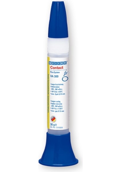 Contact VA 300 Kauçuklar ve Plastikler için Siyanoakrialat Yapıştırıcı, 20 gr