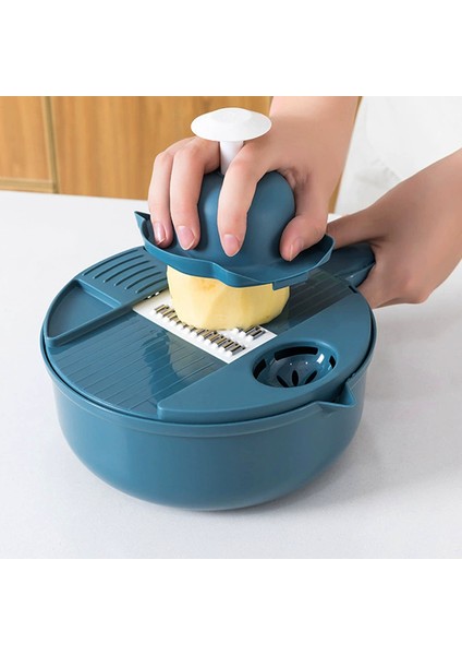 Çok Fonksiyonlu Sebze Kesici Mutfak Ev Dilimleme Parçalama ve Soyma Makinesi (Yurt Dışından) fiyatları