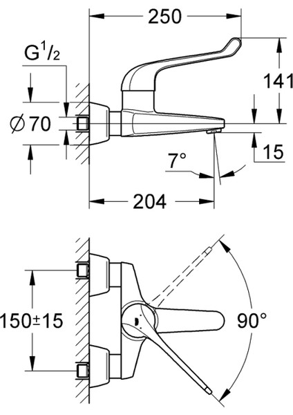 Euroeco Special Sequential Tek Kumandalı Lavabo Bataryası - 32795000 fiyatları