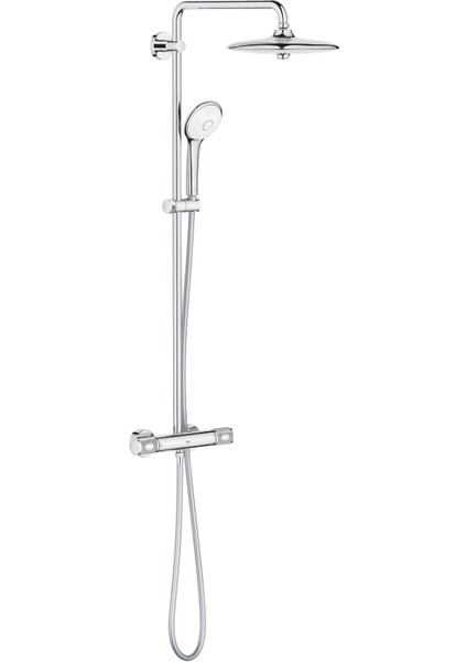 Duvara Monte Termostatik Bataryalı Duş Sistemi - 27296003
