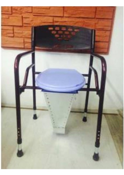 Direk Tuvalete Wc Hasta Klozeti Plastik Hunili