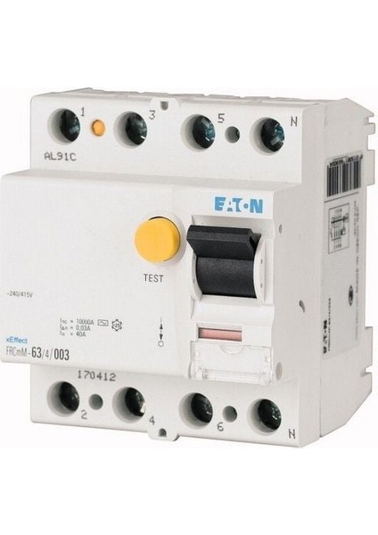 170413 FRCMM-80/4/003 Kaçak Akım Koruma Şalteri Ac- Kaçak Akım Rölesi