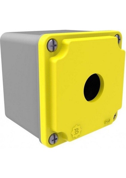 BT4-1001-0017 1li Buton Kutusu 80X80X73