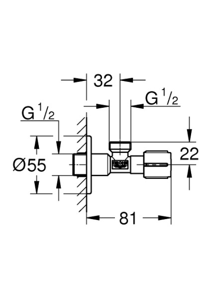 Ara Musluk 1/2" - 22041GL0 fiyatları