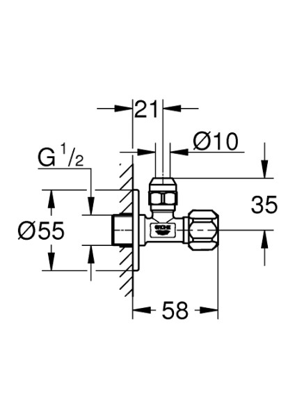 Ara Musluk 1/2" - 22029000