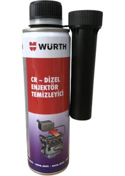 Würth Yeni Nesil Enjektör Temizleyici Dizel Performans Iyileştirici 300M