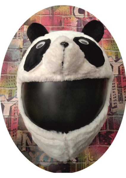 Kaskmania Peluş Kask Kılıfı Panda