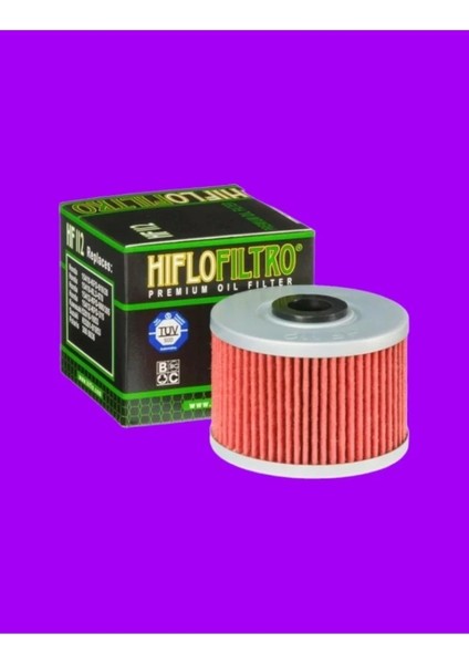HF112 Motosiklet Yağ Filtresi Tuv Onaylı fiyatları