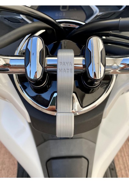Payamade Honda Pcx Gidon Poşet Askı Aparatı Gri / Diğer Açık Gidonlu Motosikletlerle Uyumlu fiyatları