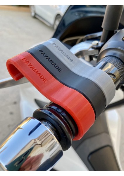 Payamade Motosiklet Manuel Park Freni El Freni Gri modelleri