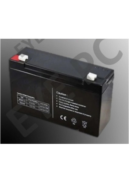 6 Volt 7 Amper Çocuk Oyuncak Akülü Araba Araç Için Taze Yeni Tarih Akü