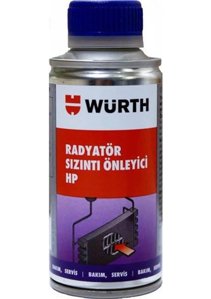 Radyatör Sızıntı Önleyici Tıkayıcı 150ML Würth Sızıntı