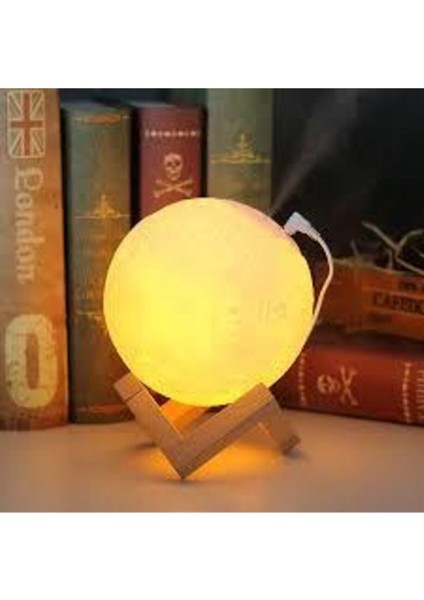 3d Dolunay Gece Lambasıhava Nemlendirici Buhar Makinası 880 Ml Su Hazneli fırsatları