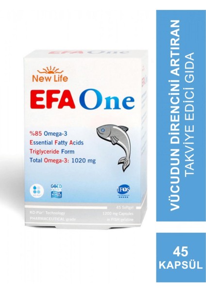 Efa One 1200 Mg 45 Kapsül