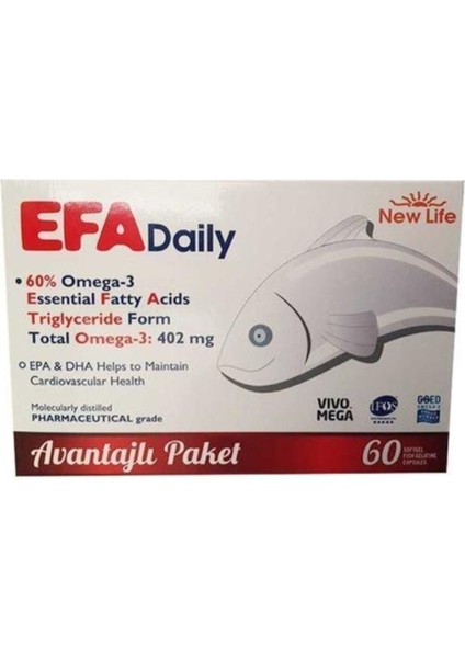 Efa Daily 60 Kapsül