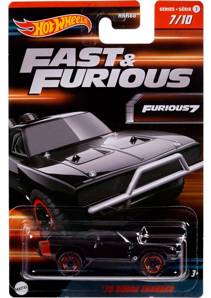 Hot Wheels Ceren Uluslararası Sanal Mağazacılık Hot Wheels Fast & Furious 1970 Dodge Charger