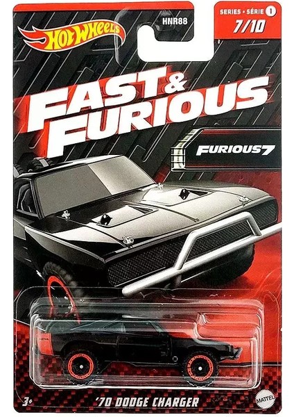 Hot Wheels Ceren Uluslararası Sanal Mağazacılık Hot Wheels Fast & Furious 1970 Dodge Charger