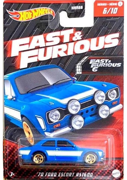 Cerenuluslararasısanal Mağazacılıkmattel Hot Wheels Fast And Furious 1970 Ford Escort HNR88 / HNR96