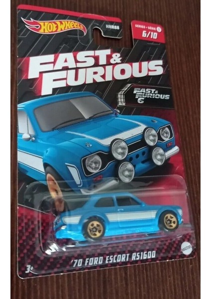 Cerenuluslararasısanal Mağazacılıkmattel Hot Wheels Fast And Furious 1970 Ford Escort HNR88 / HNR96