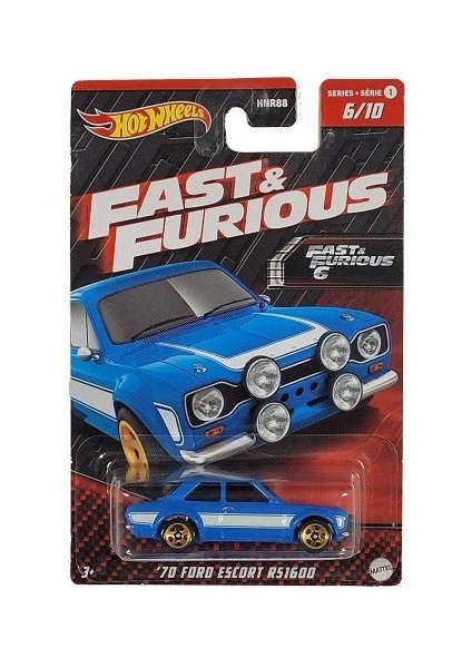 Cerenuluslararasısanal Mağazacılıkmattel Hot Wheels Fast And Furious 1970 Ford Escort HNR88 / HNR96