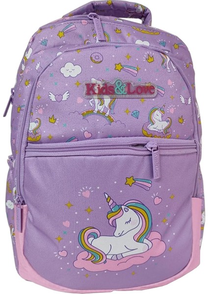 Kids Love Sırt Çantası Flat Unicorn L5110