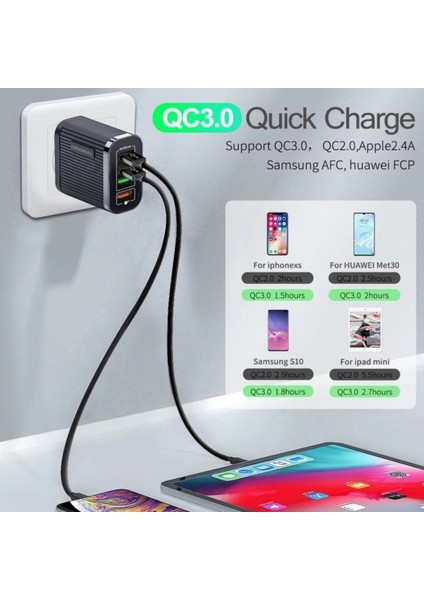 Z6 Universal Çoklu Şarj Adaptörü -4 Port fırsatları