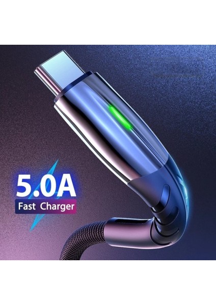 Z5 Çoklu Şarj Adaptörü + J2 Type-C 5A/100W Şarj Kablosu -2mt