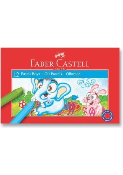 Faber Castell Pastel Boya 12 Renk