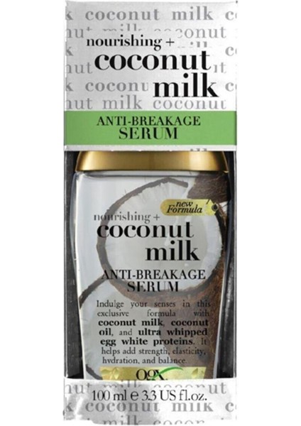 Coconut Milk Hindistan Cevizi Sütü Kırılma Karşıtı Serum 100ML fiyatları
