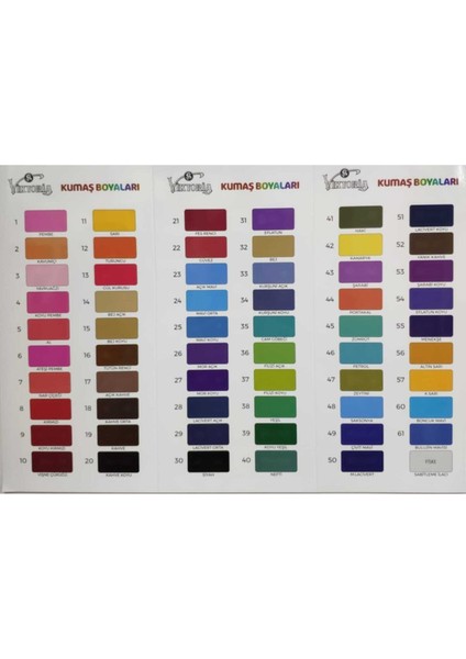 Kurşuni Koyu Kumaş Boyası modelleri